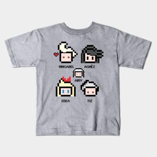 Bravely Pixels Kids T-Shirt